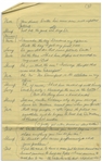 Moe Howard's 10pp. Handwritten Skit, With Shemp, Signed Multiple Times, Plus Writing on Verso of 2 Pages -- Stooges Pose as Drs. Kildare, Kinsey & Malone -- On 8'' x 12.5'' Ruled Paper -- Very Good